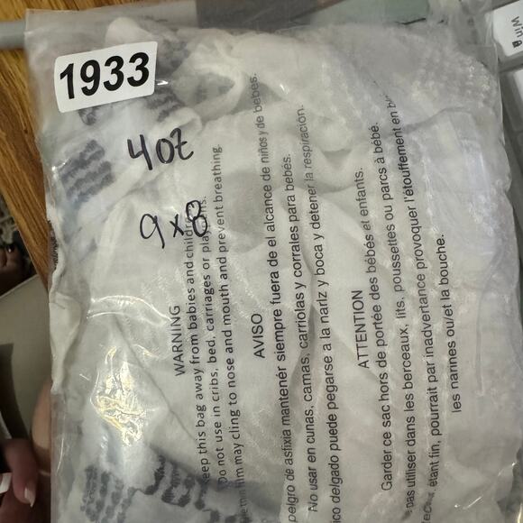 Language Top Women M White Black Embroidery 100% Silk USA Boho Coastal Cottage - Picture 8 of 8